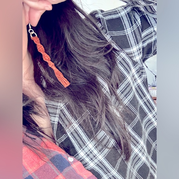 NEW »-»FaNcY MoDeRn MaCrAmE EaRrInGS«HaNdCrAfTeD »ClAsSiC bOhO sTyLe« ALL CöLöRs - Picture 4 of 16